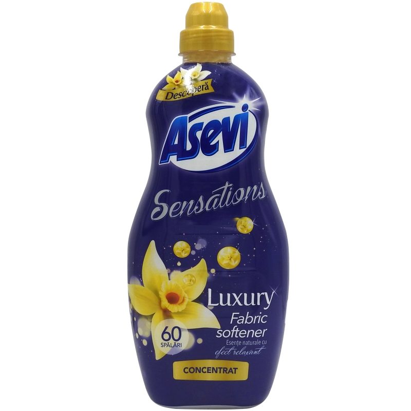 Öblítő, Asevi, 1.44 L Koncentrált Sensations Luxury, 60 mosás