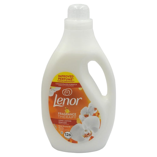 Balsam pentru Rufe, Lenor, 2.650 ml Fragrance Therapy Gold Orchid Vanilla 126 spalari