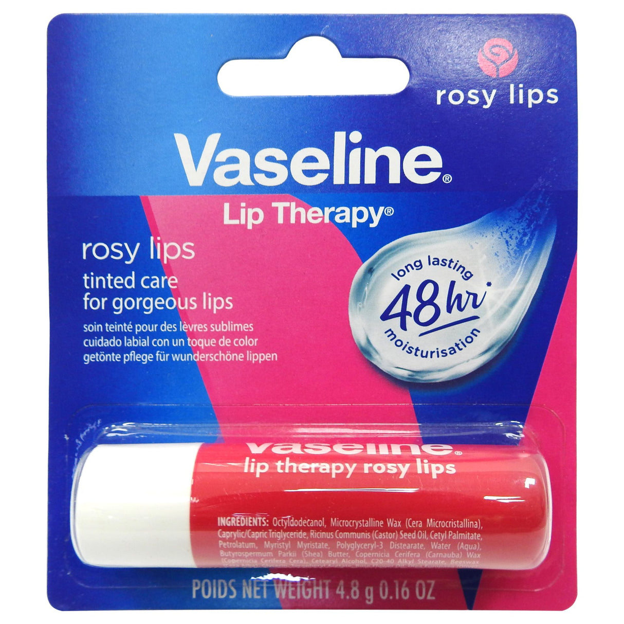 Balzsam, Vazelin Ajak, 4.8 g Rosy Lips