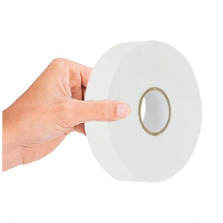 Banda Dubla Adeziva, Flippy, Vascozitate Ridicata, din Spuma, 2 cm Latime, 20 m Lunigme, Alb - vivimall.ro