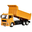 Camion Basculanta Jucarie pentru Copii, Vivimall, Jucarie Camion Basculanta cu Telecomanda, Jucarie de Constructie, Acumulator cu Incarcare USB, 28 x 13 x 9 cm, Galben - vivimall.ro
