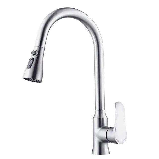 Baterie Bucătărie Duș Extractibil Inox ZY1014 | ZYHome - vivimall.ro