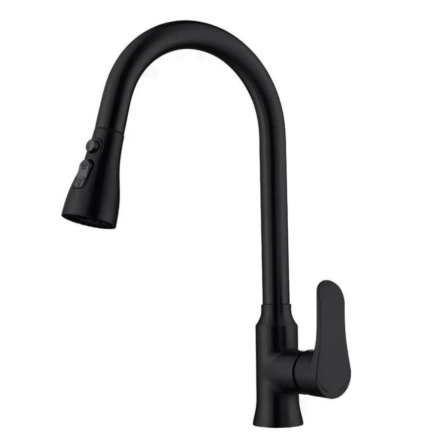 Baterie Bucatarie Cu Dus Extractibil Inox Zy1013 - vivimall.ro