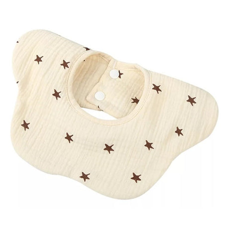 Baveta Tip Floare Din Bumbac Crem | BabyBloom 2 - vivimall.ro