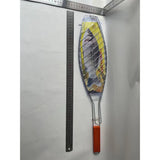 Gratar Grill Inox pentru Peste, Vivimall, cu Maner, de Dimensiuni Reduse, Usor de Transportat si Depozitat, Argintiu, 56x12 cm - vivimall.ro