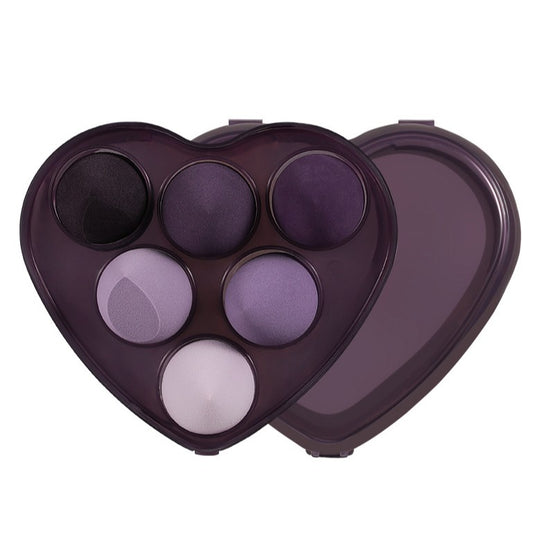 Set Buretei Machiaj, Vivimall, Premium, 6 bucati, mov - vivimall.ro