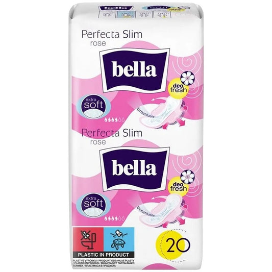 Absorbante, Bella, Perfecta Ultra Rose, Set 20 Bucati - vivimall.ro