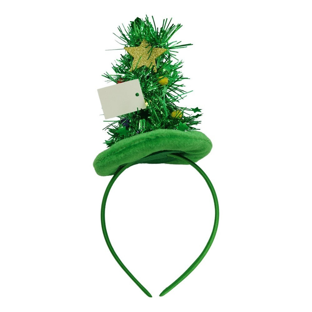 Bentita/cerc brad de Craciun, culoare verde, marime standard, Vivimall - vivimall.ro