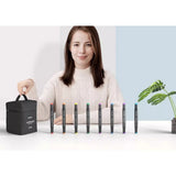 Set 24 Markere, Flippy, pe Baza de Ulei, Dublu Capat, Subtire 1mm si Gros 6 mm, Geanta Depozitare, 15 cm, Multicolor - vivimall.ro