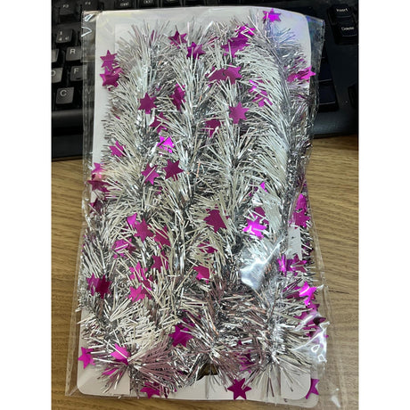 Karácsonyi csillogás LED-del, PVC-vel, húrral, mesterséges anyaggal