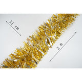 Beteala Craciun, Flippy, argintiu, marimea: 2 m x 11 cm material:folie PVC, interior/exterior - vivimall.ro