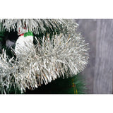 Beteala Craciun, Flippy, argintiu, marimea: 2 m x 11 cm material:folie PVC, interior/exterior - vivimall.ro