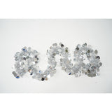 Beteala Craciun, Flippy, argintiu, marimea: 2 m x 11 cm material:folie PVC, interior/exterior - vivimall.ro