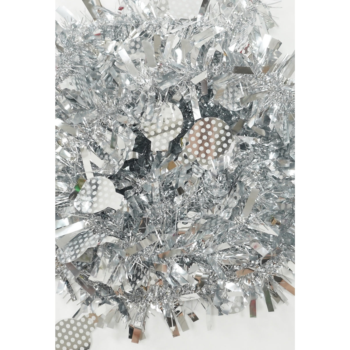 Beteala Craciun, Flippy, argintiu, marimea:  2 m x 11 cm x 9 cm material:folie PVC, interior/exterior - vivimall.ro