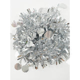 Beteala Craciun, Flippy, argintiu, marimea:  2 m x 11 cm x 9 cm material:folie PVC, interior/exterior - vivimall.ro