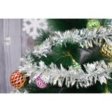 Beteala Craciun, Flippy, argintiu, marimea:  2 m x 6.5 cm material:folie PVC, interior/exterior - vivimall.ro