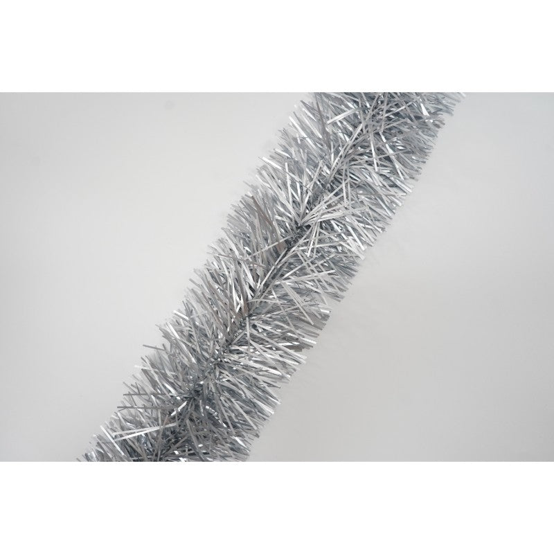 Beteala Craciun, Flippy, argintiu, marimea: 2 m x 9 cm material:folie PVC, interior/exterior - vivimall.ro