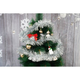 Beteala Craciun, Flippy, argintiu, marimea: 2 m x 9 cm material:folie PVC, interior/exterior - vivimall.ro