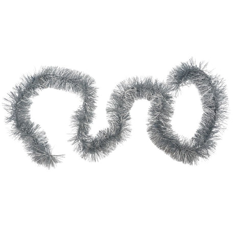 Beteala Craciun, Flippy, argintiu, marimea: 2 m x 9 cm material:folie PVC, interior/exterior - vivimall.ro