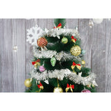 Beteala Craciun, Flippy, argintiu, marimea: 2 m x 9 cm x 5 cm material:folie PVC, interior/exterior - vivimall.ro