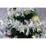 Beteala Craciun, Flippy, argintiu, marimea: 2 m x 9 cm x 9 cm material:folie PVC, interior/exterior - vivimall.ro