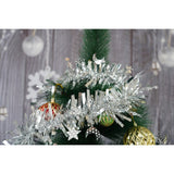 Beteala Craciun, Flippy, argintiu, marimea: 2 m x 9 cm x 9 cm material:folie PVC, interior/exterior - vivimall.ro