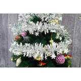 Beteala Craciun, Flippy, argintiu, marimea:  2 m x 9 cm x 9 cm material:folie PVC, interior/exterior - vivimall.ro