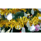 Beteala Craciun, Flippy, auriu, marimea:  2 m x 11 cm x 9 cm material:folie PVC, interior/exterior - vivimall.ro