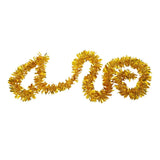 Beteala Craciun, Flippy, auriu, marimea:  2 m x 6.5 cm material:folie PVC, interior/exterior - vivimall.ro