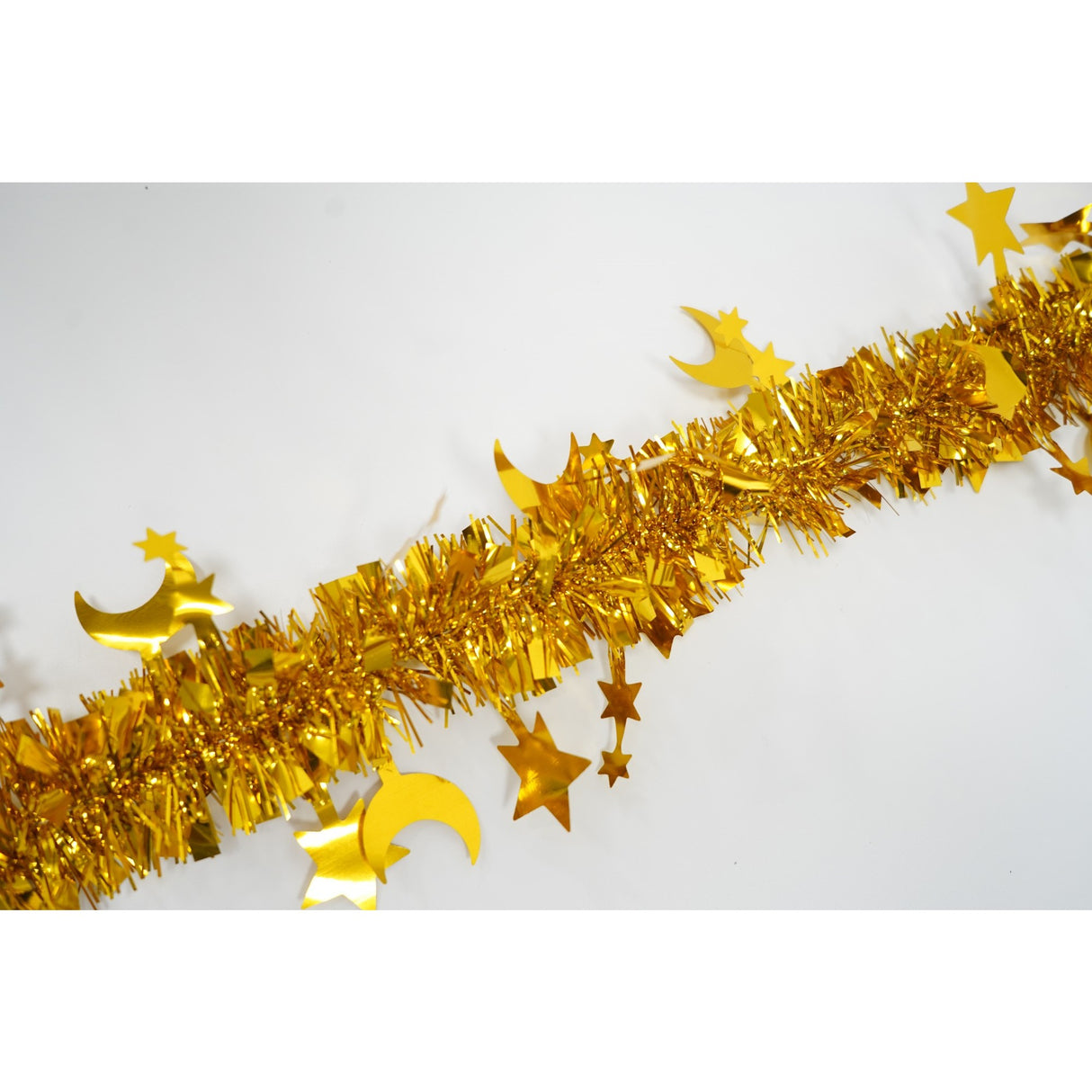 Beteala Craciun, Flippy, auriu, marimea: 2 m x 9 cm x 5 cm material:folie PVC, interior/exterior - vivimall.ro