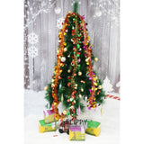 Beteala Craciun, Flippy, auriu, marimea: 2 m x 9 cm x 9 cm material:folie PVC, interior/exterior - vivimall.ro