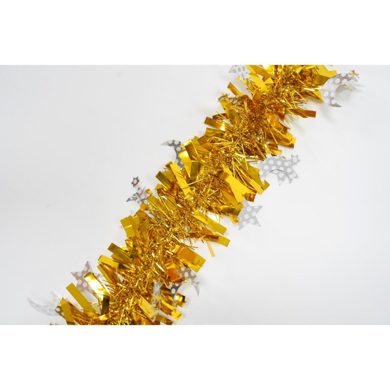 Beteala Craciun, Flippy, auriu, marimea: 2 m x 9 cm x 9 cm material:folie PVC, interior/exterior - vivimall.ro