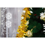 Beteala Craciun, Flippy, auriu, marimea:  2 m x 9 cm x 9 cm material:folie PVC, interior/exterior - vivimall.ro