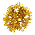 Beteala Craciun, Vivimall, auriu, marimea:  2 m x 9 cm x 9 cm material:folie PVC, interior/exterior - vivimall.ro