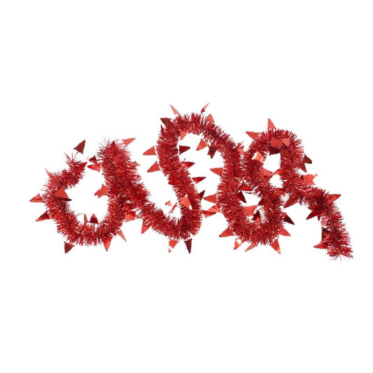 Beteala Craciun, Vivimall, roșu, marimea: 2 m x 9 cm x 5 cm material:folie PVC, interior/exterior - vivimall.ro