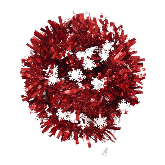 Beteala Craciun, Vivimall, roșu, marimea:  2 m x 9 cm x 9 cm material:folie PVC, interior/exterior - vivimall.ro