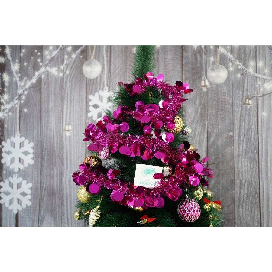 Beteala Craciun, Flippy, roz, marimea: 2 m x 11 cm material:folie PVC, interior/exterior - vivimall.ro