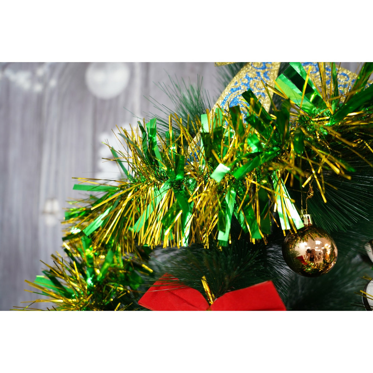 Beteala Craciun, Flippy, verde, marimea: 2 m x 11 cm material:folie PVC, interior/exterior - vivimall.ro