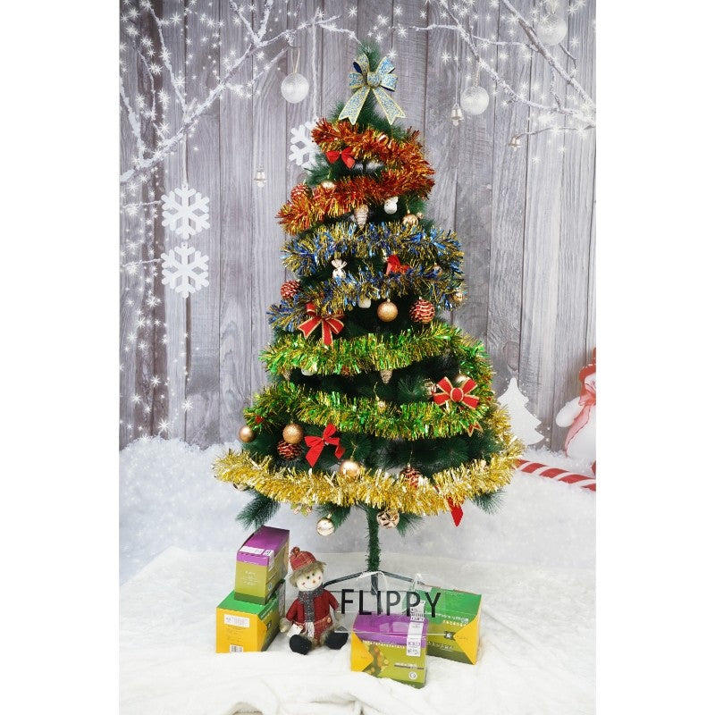 Beteala Craciun, Flippy, verde, marimea: 2 m x 11 cm material:folie PVC, interior/exterior - vivimall.ro