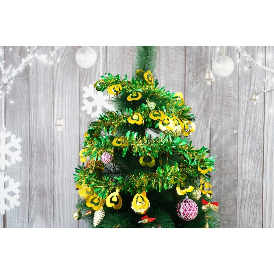 Beteala Craciun, Flippy, verde, marimea:  2 m x 11 cm x 9 cm material:folie PVC, interior/exterior - vivimall.ro