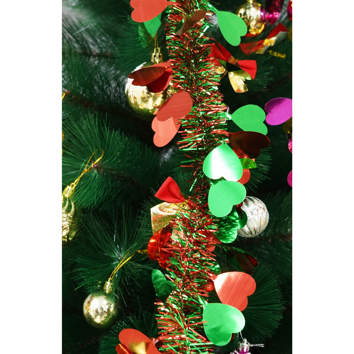 Beteala Craciun, Vivimall, verde, marimea: 2 m x 9 cm x 9 cm material:folie PVC, interior/exterio - vivimall.ro