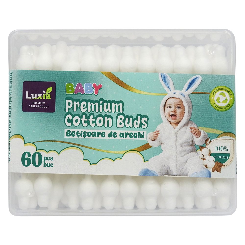 Vattapálcika, Luxia, Gyermek fül, 60 db