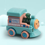 Tren, locomotiva de jucărie Vivimall pentru copii cu varsta mai mare de 2 ani cu muzică si lumini 11,5*7*9 cm - vivimall.ro