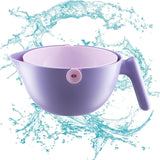 Bol 2 în 1 cu sistem de scurgere, material rezistent | KitchenFlow - vivimall.ro
