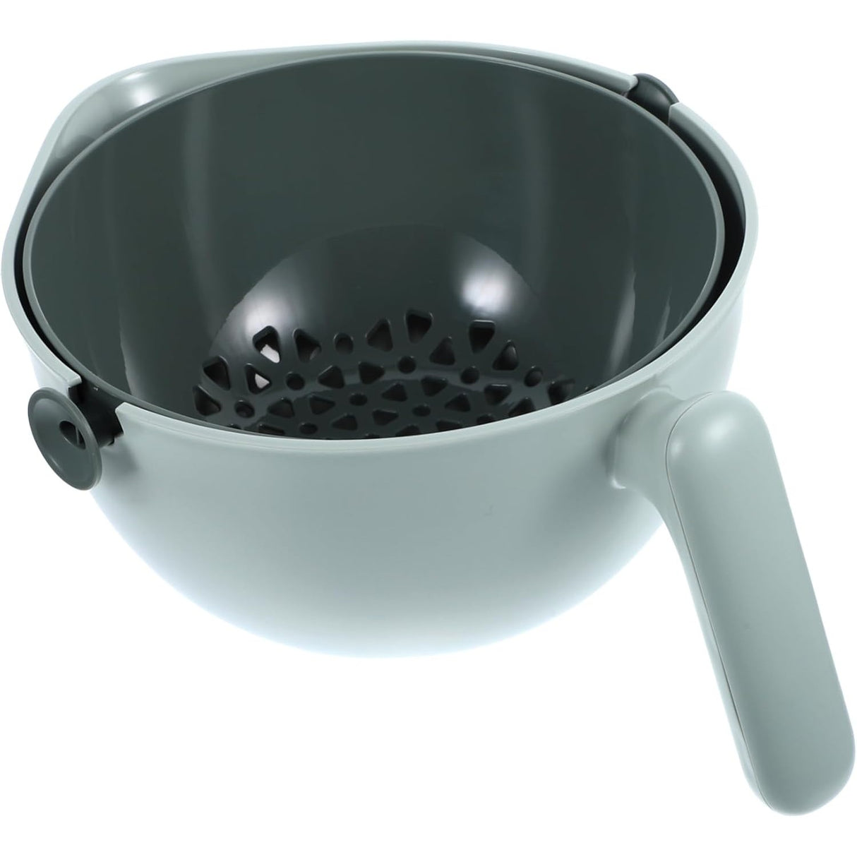 Bol 2 în 1 cu sistem de scurgere, material rezistent | KitchenFlow - vivimall.ro