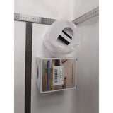 Borcan pentru Muraturi, Vivimall, cu Separator pentru Lichide, Ermetic, Termorezistent, Tip Clepsidra, 800 ml, ABS, Alb, 13x11 cm - vivimall.ro