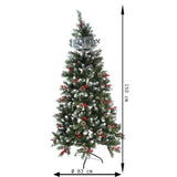 Brad Artificial de Craciun, Vivimall, Sectionat pentru Perete/ Colt, 1.50 m inaltime, Verde, Decorat, Diametru Inferior 83 cm, Interior/ Exterior - vivimall.ro