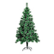 Brad artificial de Craciun tip pin nins, pentru interior/exterior, inaltime 120 cm, Vivimall, verde, suport metalic inclus - vivimall.ro