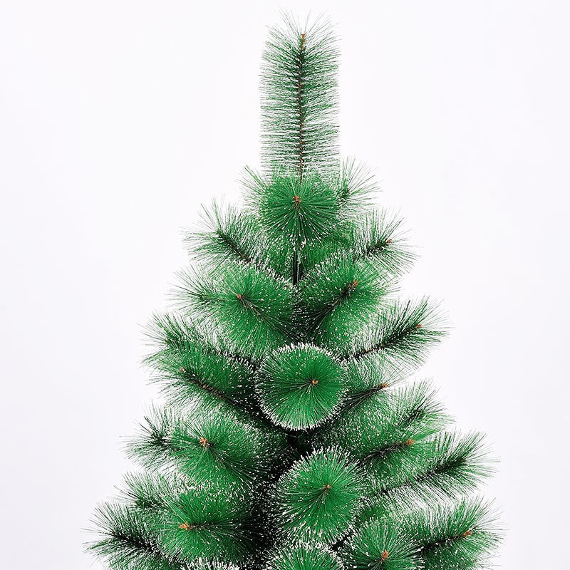 Műfenyő, hófehér, beltéri/kültéri, 90 cm magas, műanyag talppal