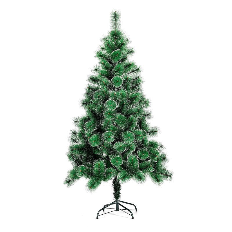 Műfenyő, hófehér, beltéri/kültéri, 90 cm magas, műanyag talppal